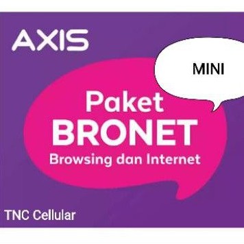 Axis Data Bronet mini - paket internet Axis