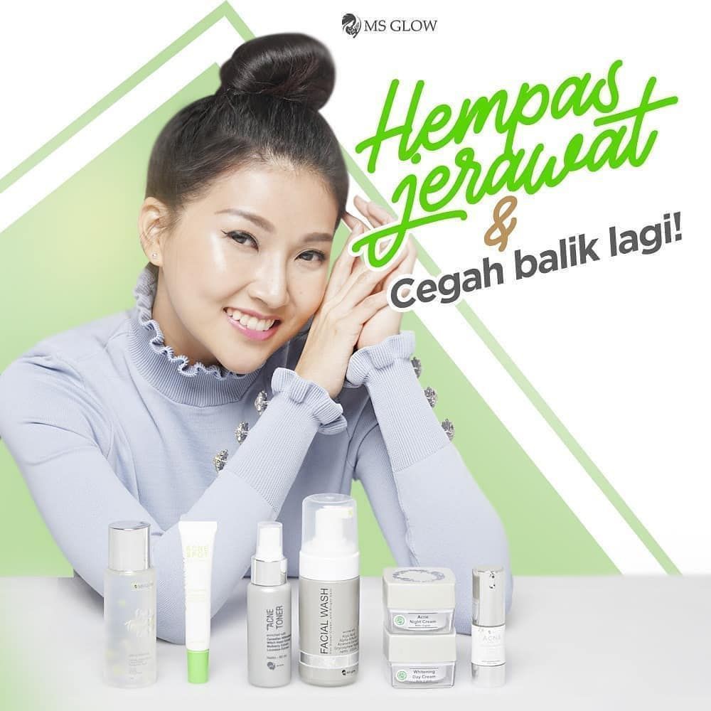 [BISA COD] MSGLOW PAKET ACNE SERIES LENGKAP / MS GLOW JERAWAT