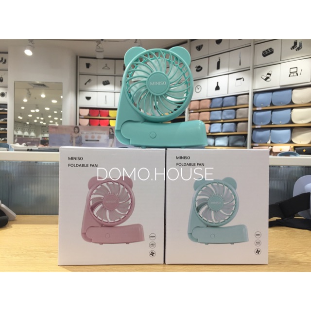 MINISO FOLDABLE FAN / KIPAS LIPAT MINISO