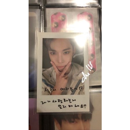 PC PHOTOCARD POLA VK DOYOUNG NCT127 VOICE KEYRING NEO CITY