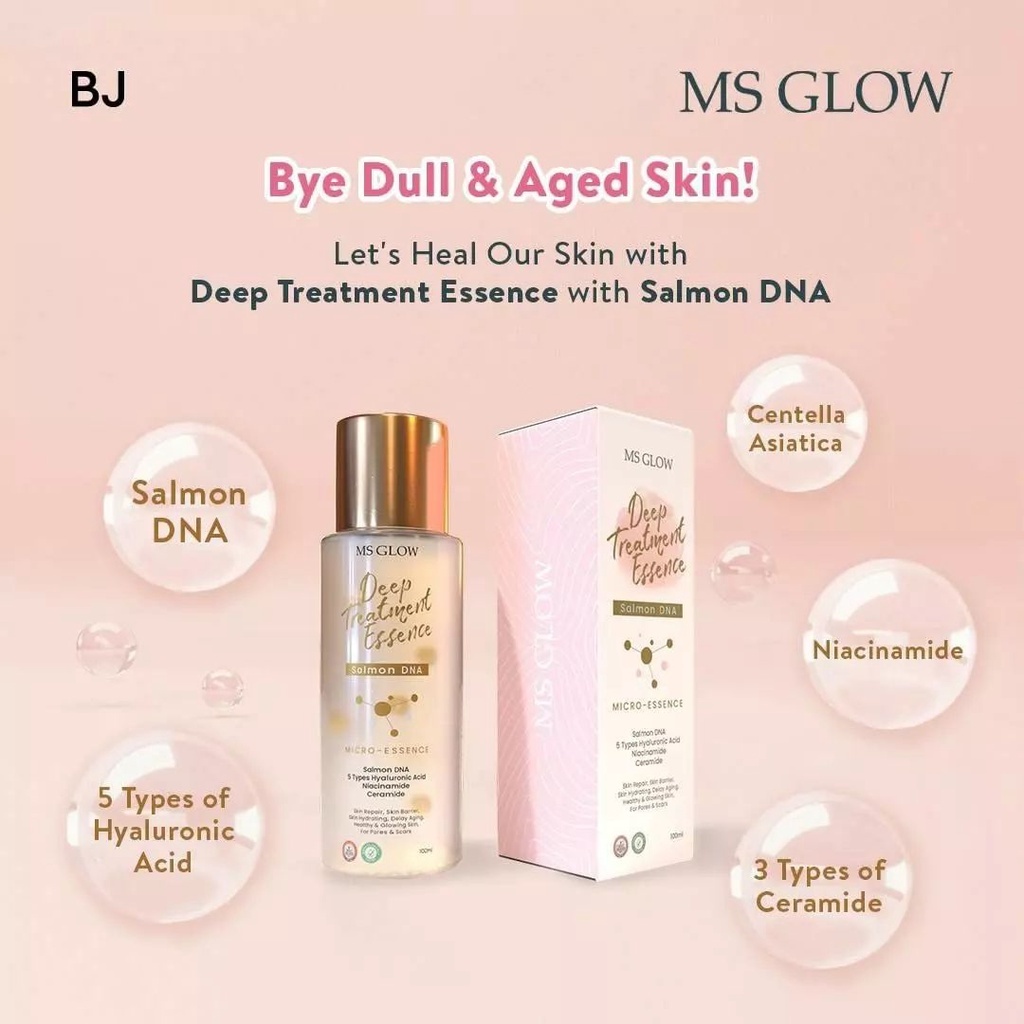 MS GLOW DEEP TREATMENT ESSENCE SERIES ( CENTELA / DNA SALMON )