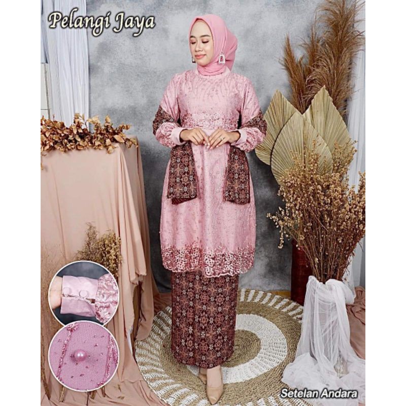 kebaya (stelan andara) pelangi jaya