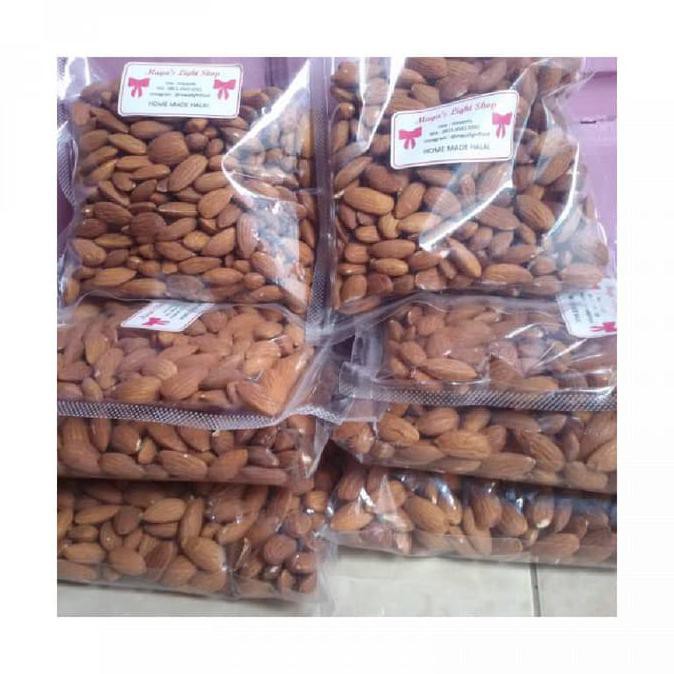 

Kacang Almond 250Gr Roasted Almond Kacang Badam Almond California Hala Melina_Galeri