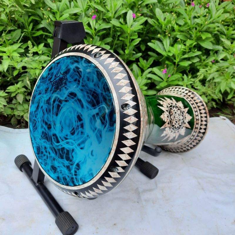 DARBUKA SOMBATY 9INC MIKA REMO ORIGINAL LENGKAP(COD)