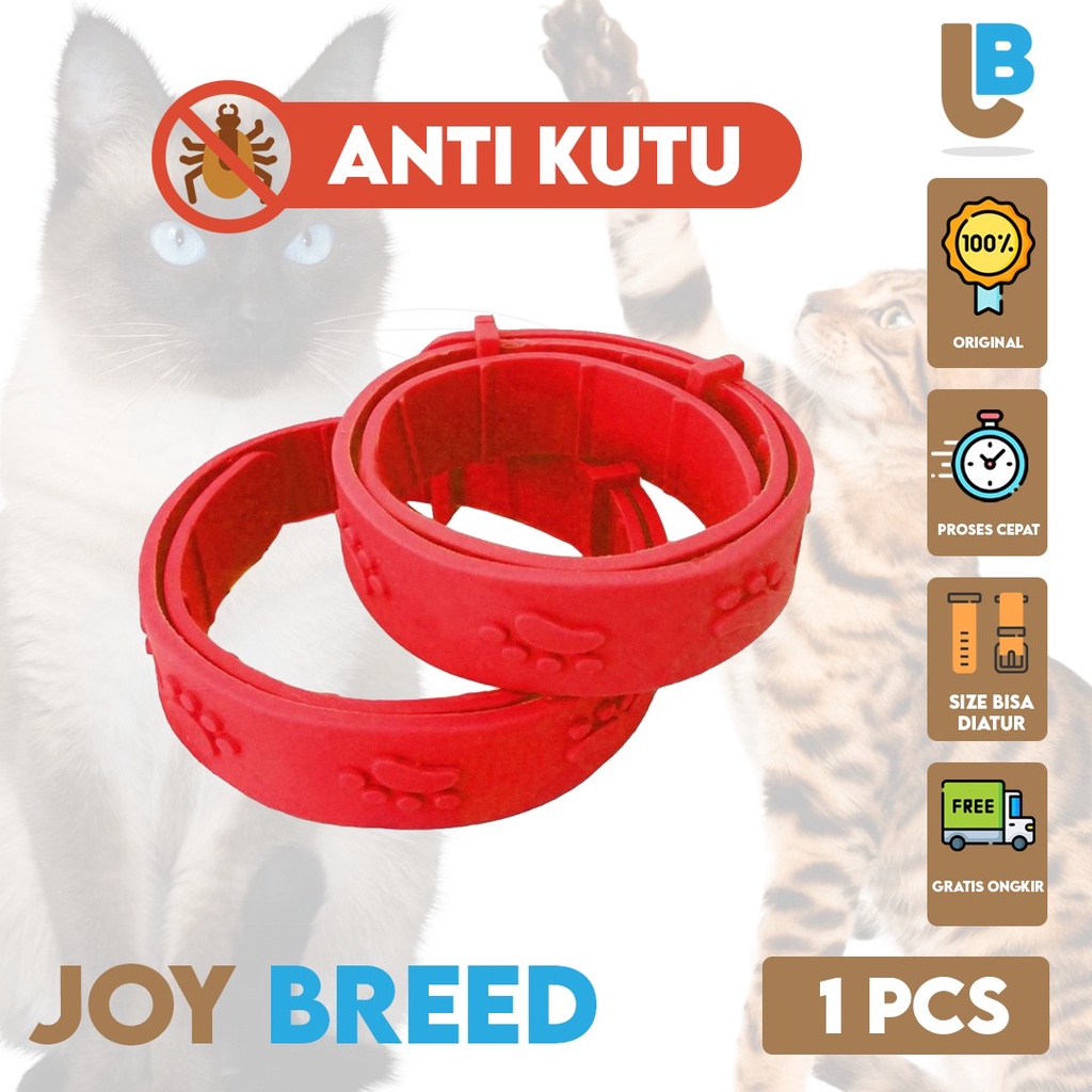 KALUNG ANTI KUTU KUCING ANJING KELINCI MURAH FLEA &amp; TICK COLLAR PET