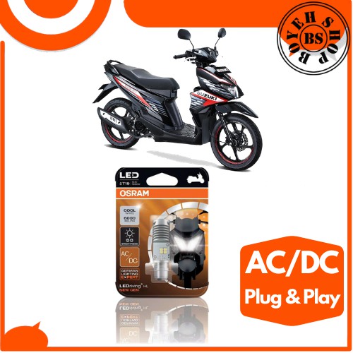 Lampu Led Motor Nex, Nex Fi Spin Skywave Skydrive Hayate Lets Adress Smash Shogun Arashi Osram