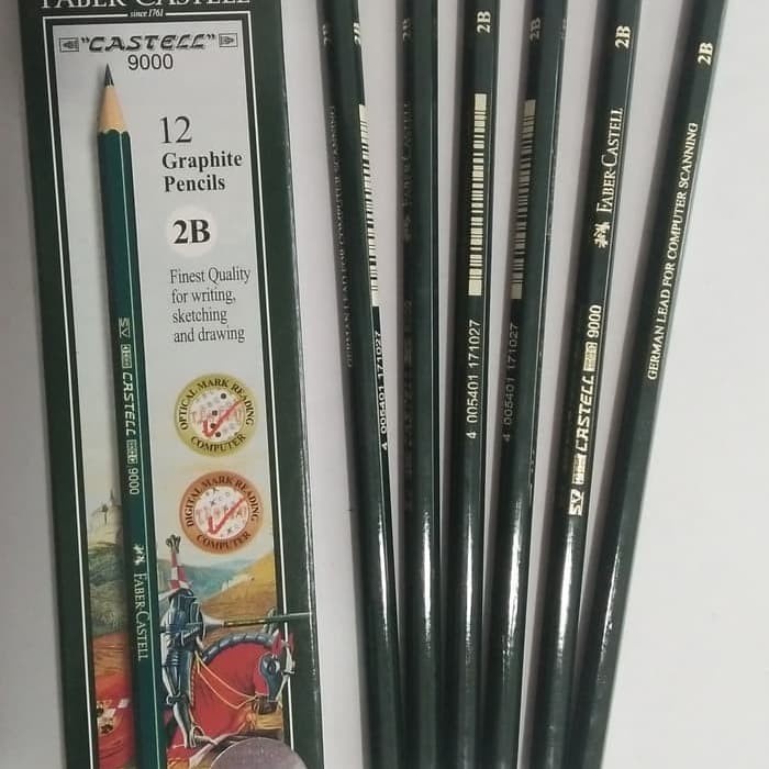 

Promo Pensil Faber Castell 2B Original (Isi 12 Pc ) Trendi