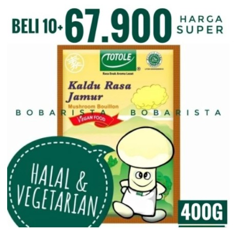 

Totole Kaldu Jamur Vegetarian Penyedap Rasa Halal Mushroom Vegan Diet