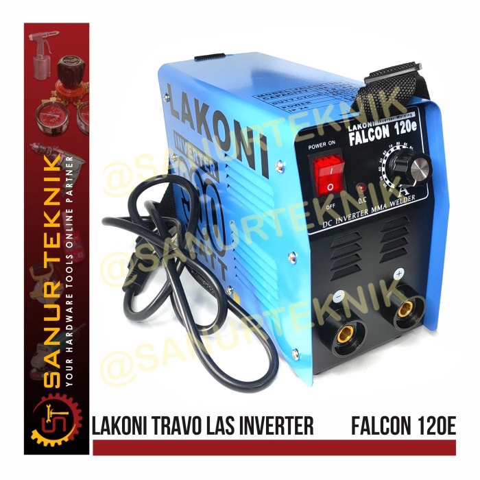 Travo Las Inverter/ Mesin Trafo Las Lakoni Falcon 120E/ 120 E 900 watt