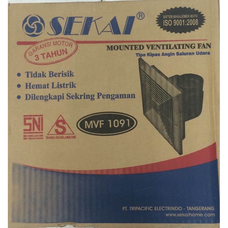 Exhaust Fan Sekai MVF 1091 (10 Inch)