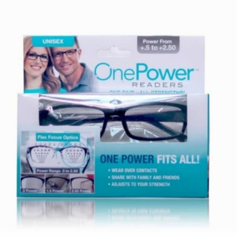 Kacamata Baca Plus Auto Focus One Power Readers Original Pria Wanita