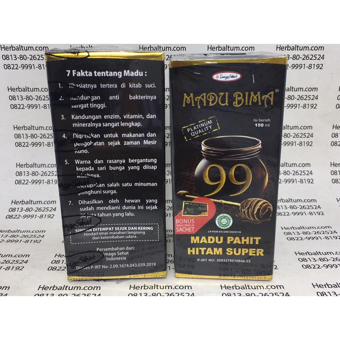 

Madu Hitam Pahit Bima 99 (ORIGINAL)