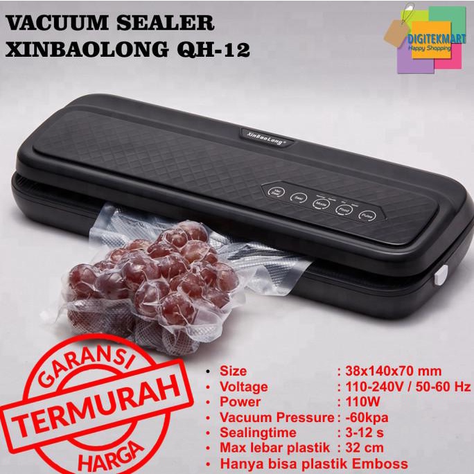 kios.lucinda - Vacuum Sealer, Xin Bao Long QH-12, Green Package