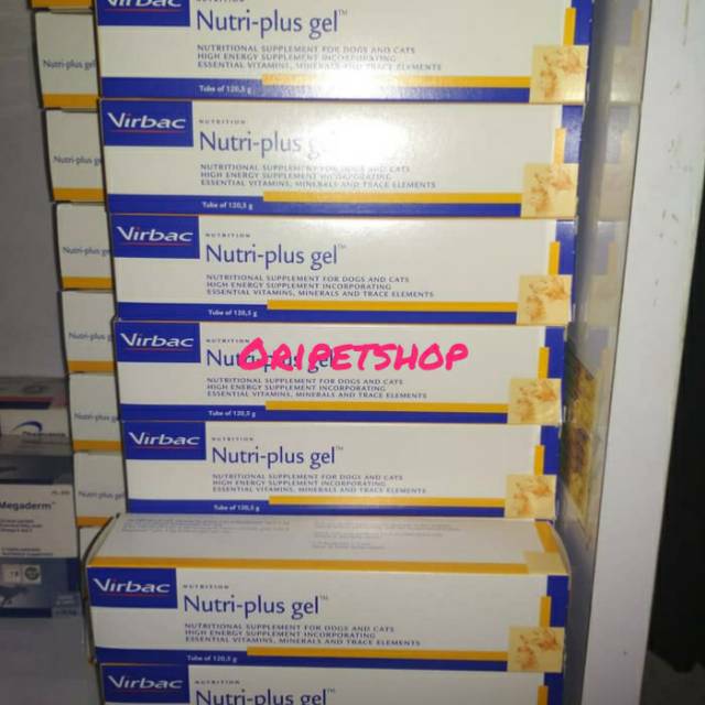 Nutriplus gel Suplemen vitamin untuk Kucing dan Anjing 120gr