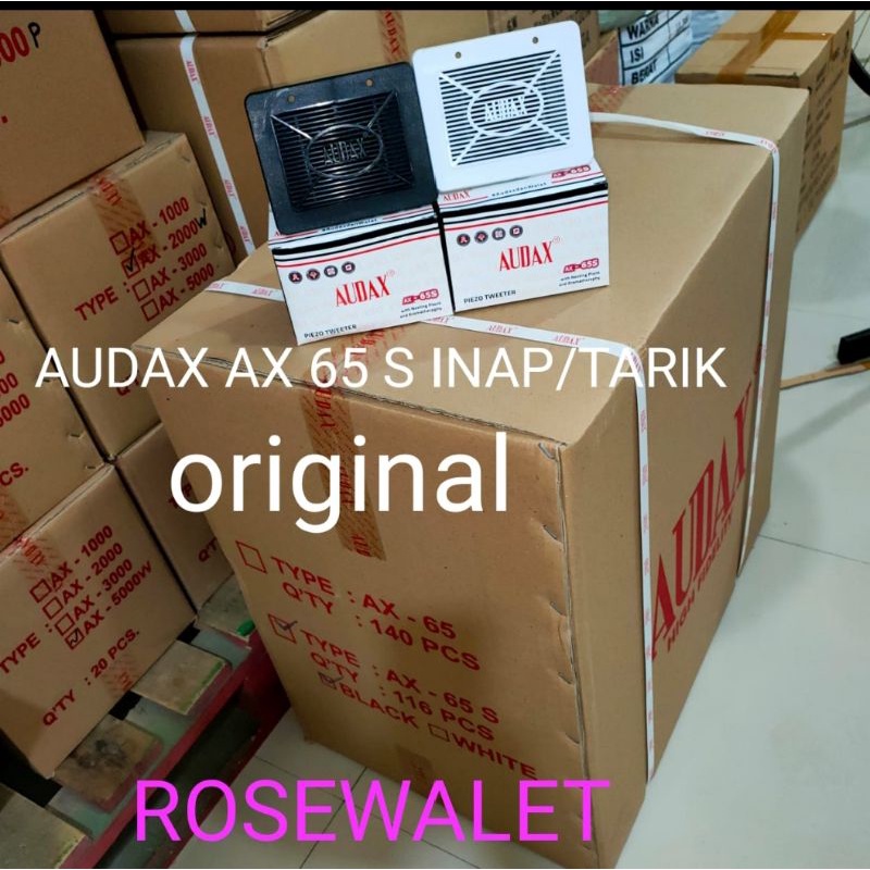 AUDAX AX 65 S PER DUS TWEETER WALET ORIGINAL