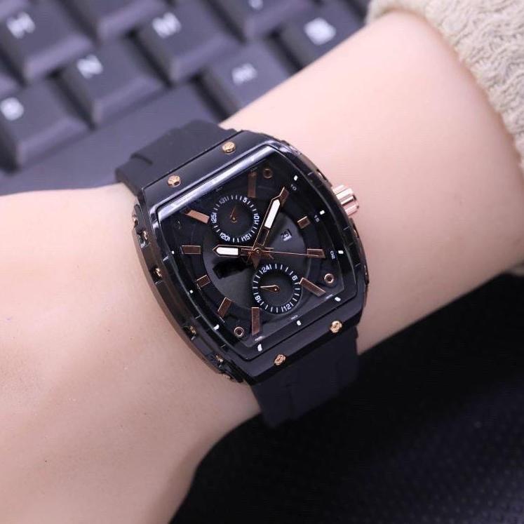 SALEE.. JAM TANGAN WANITA/PRIA MEWAH ELEGAN KEKINIAN TERBARU FS20 KW PREMIUM GRADE ORI TAHAN AIR STR