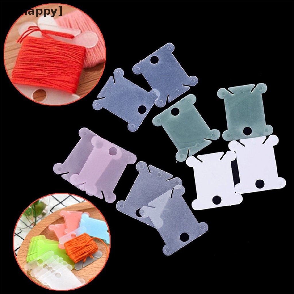 100 Pcs / Set Holder Penyimpanan Benang Bordir Cross Stitch Diy