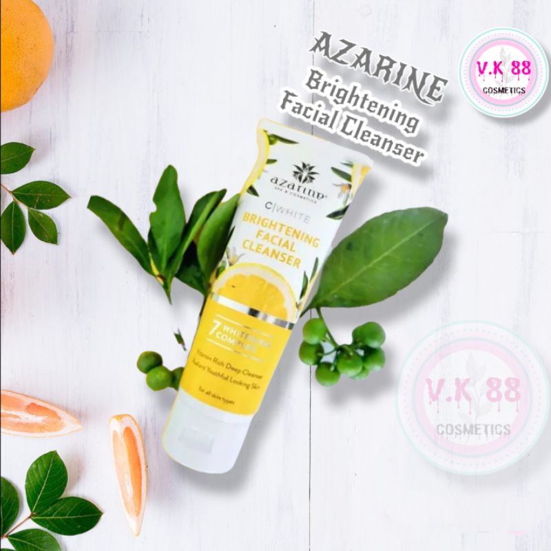 ⭐V.K 88⭐ AZARINE C WHITE BRIGHTENING FACIAL CLEANSER 60ML / FACIAL WASH | Cleanser | Cleansing Foam 