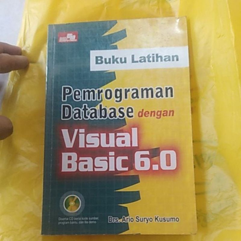 Jual Buku Latihan Pemrograman Database Dengan Visual Basic 6.0 | Shopee ...