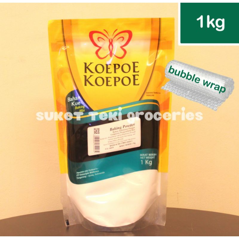 

Baking Powder 1kg Koepoe Koepoe Refill Pouch READY Go Send