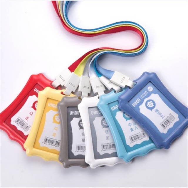 

Tempat Kartu Unik / ID Card Holder Motif Polos For Kartu MRT Lux 17th