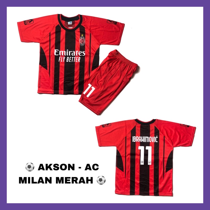 Setelan baju bola anak / setelan baju bola anak laki laki / setelan jersey / setelan baju bola anak laki laki usia 2-15 Tahun