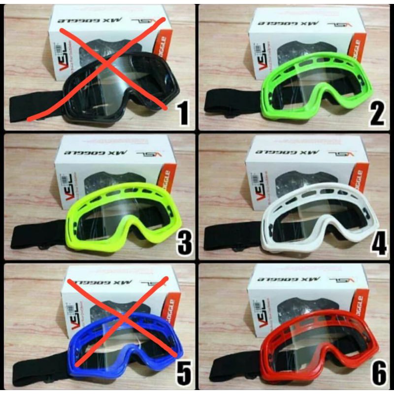 KACA MATA HELM CROSSER GOGLE MURAH