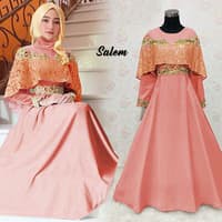 FASA GAMIS PARTY MAXI baloteli kombi brukat LD.100 P.140 LB.280. NO PASHMINA Fit XL OSCAR