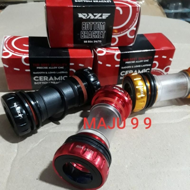 BB BOTTOM BRACKET HT2 HOLLOWTECH 2 CERAMIC RAZE BSA 24/73 CERAMIC BB BEARING