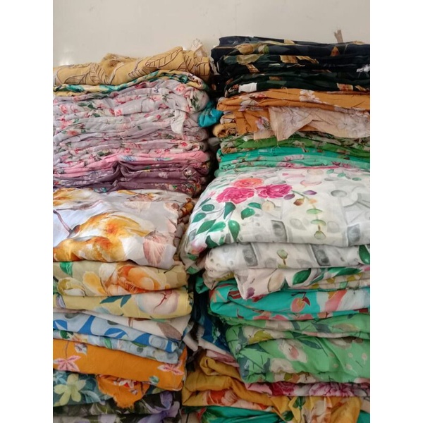 NEW~Kain Rayon Viscose Motif Kiloan / Toko Rizwan
