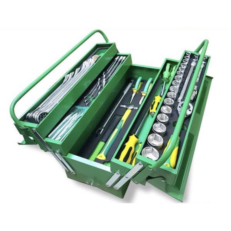 TEKIRO TOOL BOX SET 66 PCS MEKANIK TOOLS 66  PCS KUNCI 66PCS TEKIRO / Alat perkakas bengkel