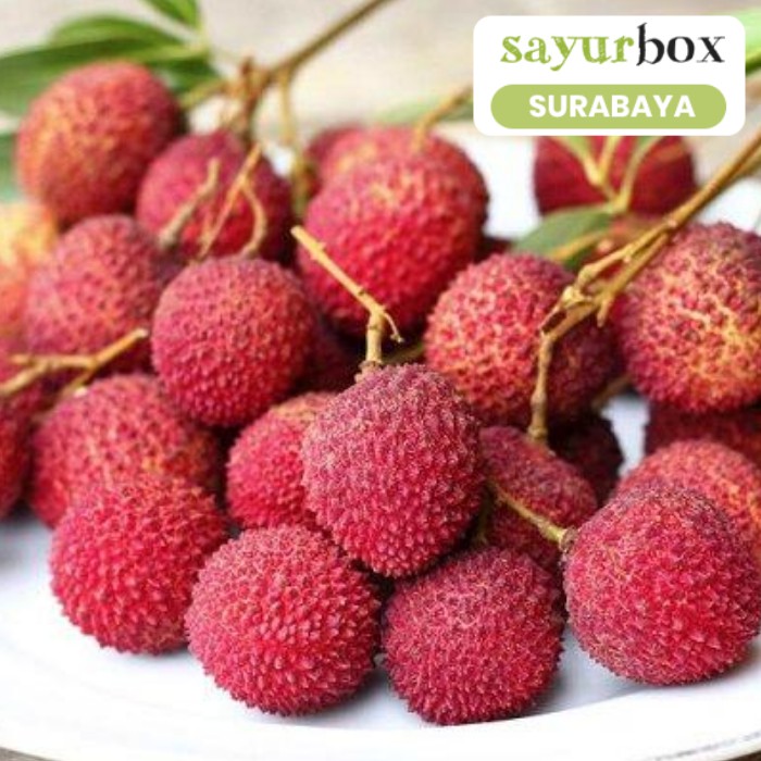 

Sayurbox - Lychee Import 200 gram (Surabaya)
