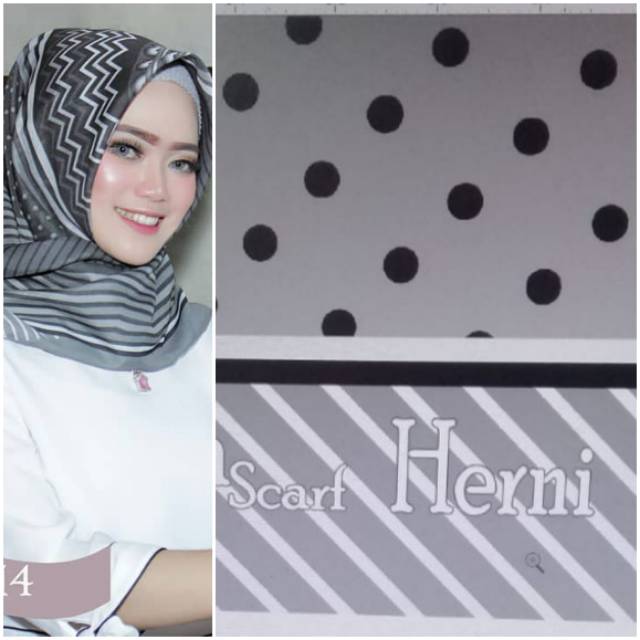 HIJAB SEGIEMPAT Eleeyascarf Exclusive INITIAL NAME 01 - 21