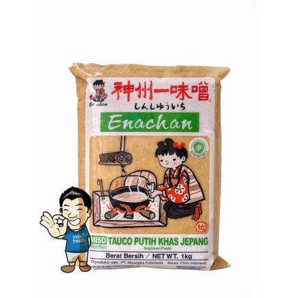 Shinshuichi Enachan Shiro Miso Paste- Pasta Miso- Tauco Putih Jepang