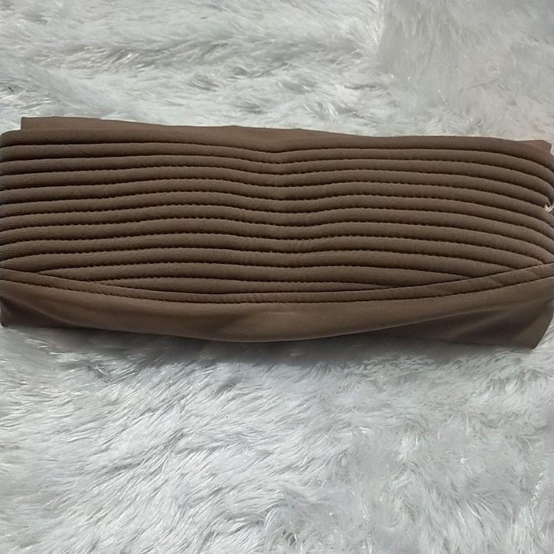 BERGO HAMIDAH BERGO JERSY KERUDUNG OLAH RAGA HIJAB INSTAN JERSY (hamidah ORI)-MOCCA