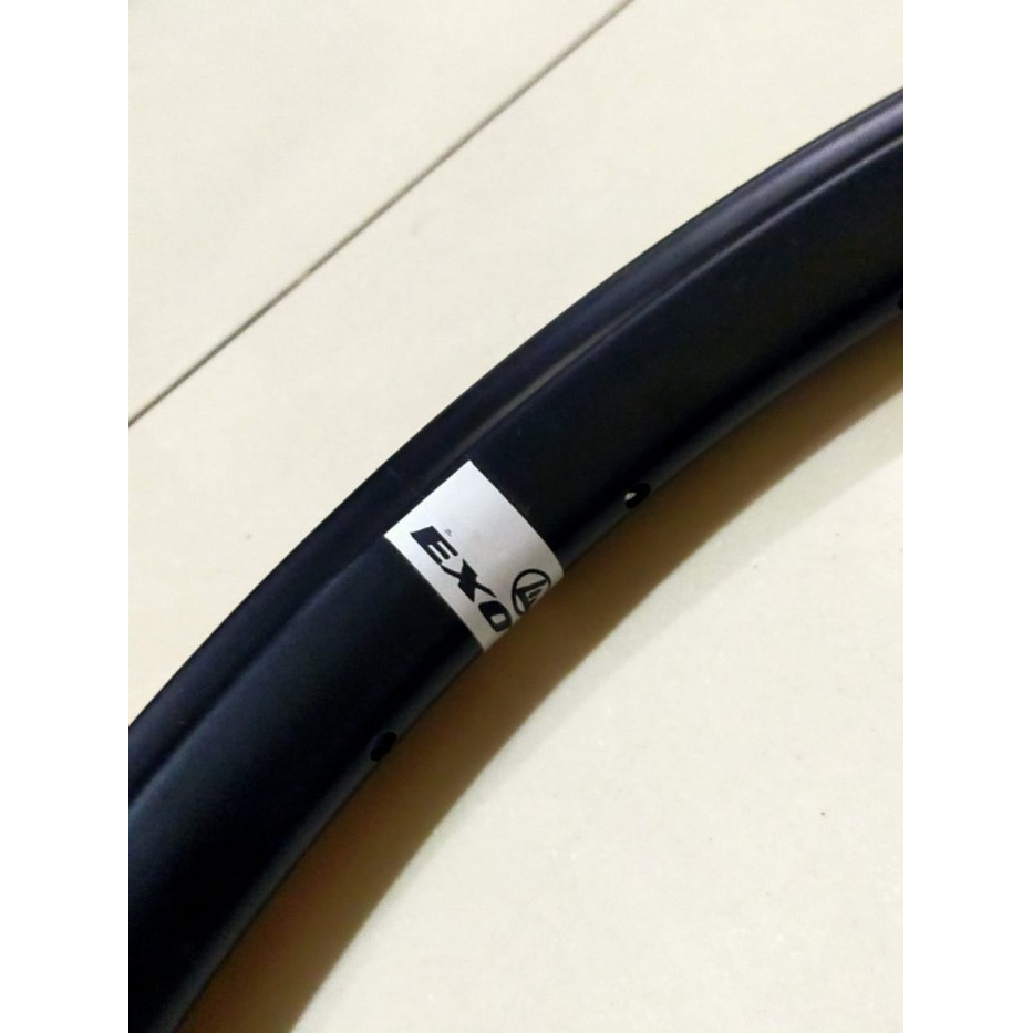 drawshop777 Exotic Velg ukuran 27.5 rim pelek double wall 36 hole alloy sepeda MTB