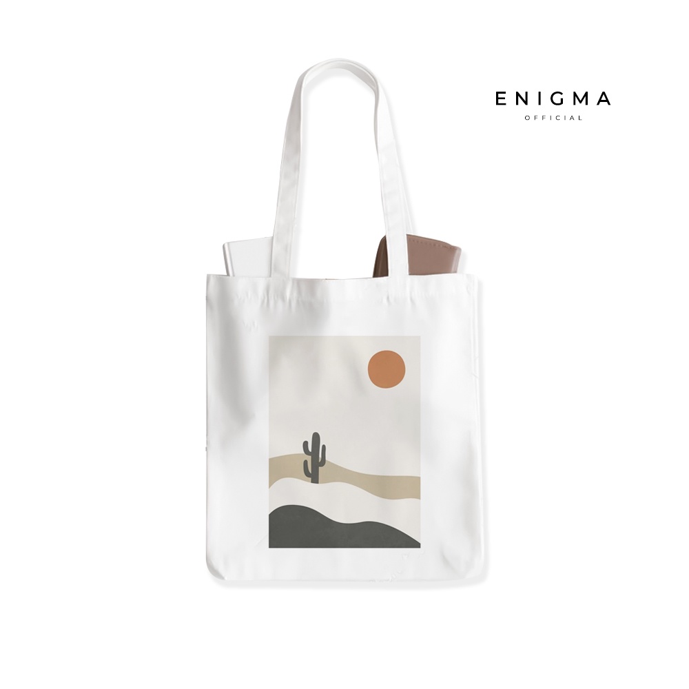 TOTEBAG KANVAS TAS WANITA AESTHETIC ORIGINAL ENIGMA