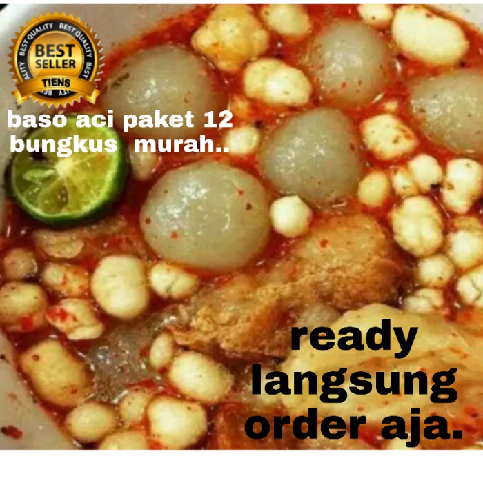 

- BARU boci baso aci paket reseller 12 bungkus
