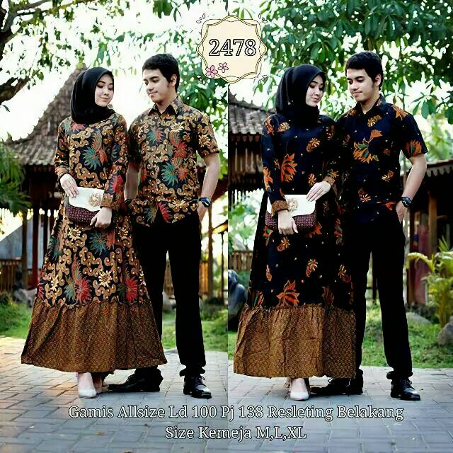 Batik Couple NotoArto Batik IPNU-IPPNU Kemeja Pria Sogan