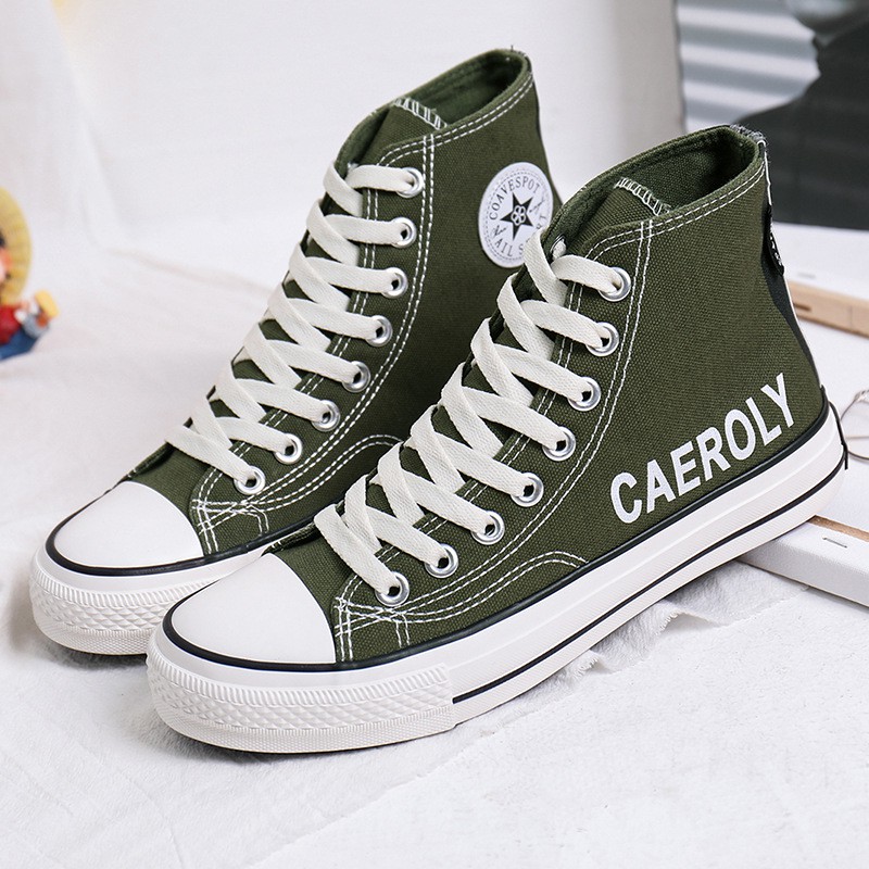 yellow canvas shoes mens