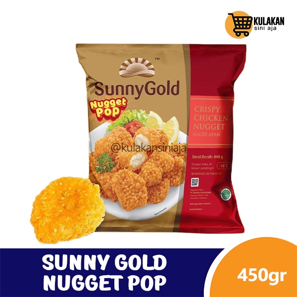 

Sunny Gold Nugget POP / Crispy Chicken Nugget 450 Gram