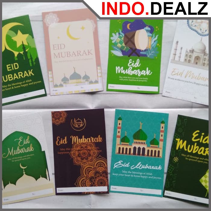 

Kartu Ucapan Lebaran Tag Card Idul Fitri
