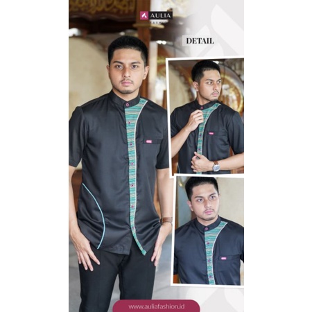 KOKO AULIA FASHION PREMIUM ORIGINAL SERIES NEW AZALEA BLACK LURIK COCOK UNTUK SEMUA KALANGAN KAUM AD