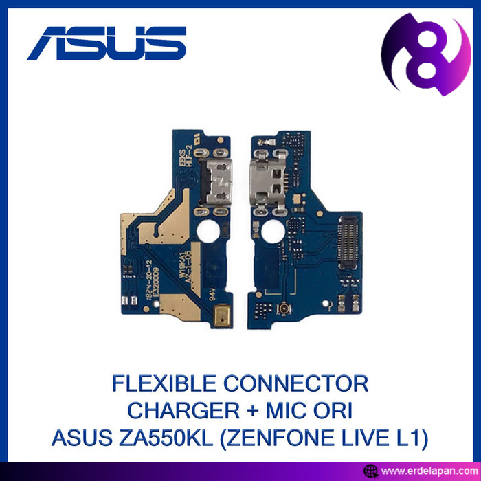 FLEXIBLE CONNECTOR CHARGER + MIC ORI ASUS ZA550KL (ZENFONE LIVE L1)