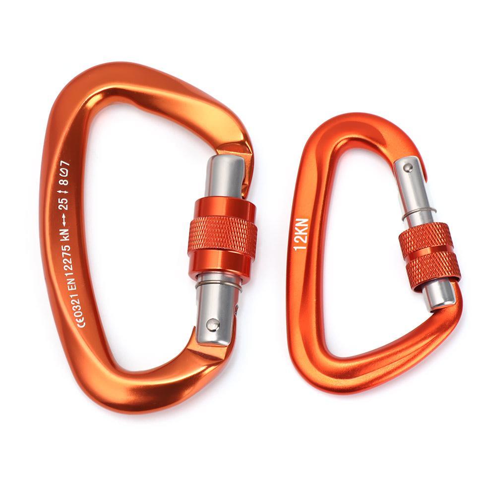 Suyo Professional Carabiner12/25KN Alumunium Outdoor Ascend Security Master Lock