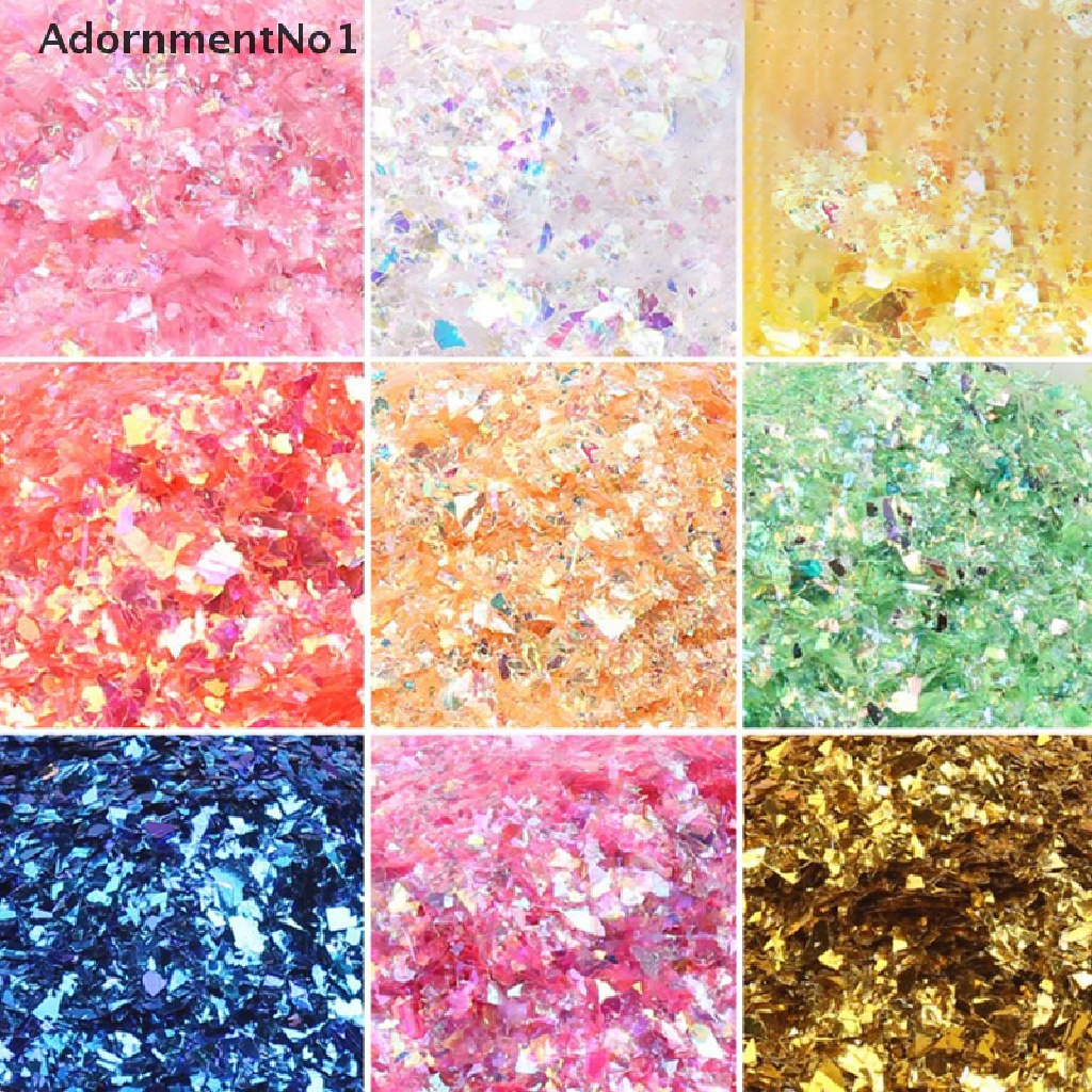 (AdornmentNo1) 20g Cetakan Resin Bentuk Permen Untuk Nail Art DIY