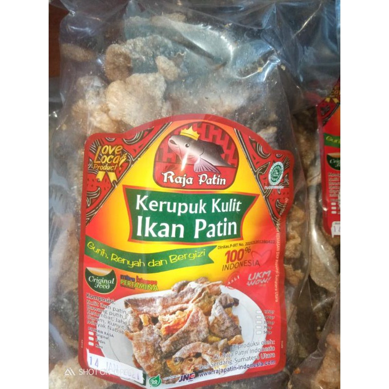 

kerupuk kulit ikan patin