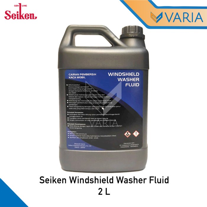 Seiken Windshield Washer Fluid 2 L Cairan Pembersih Wiper Kaca Mobil