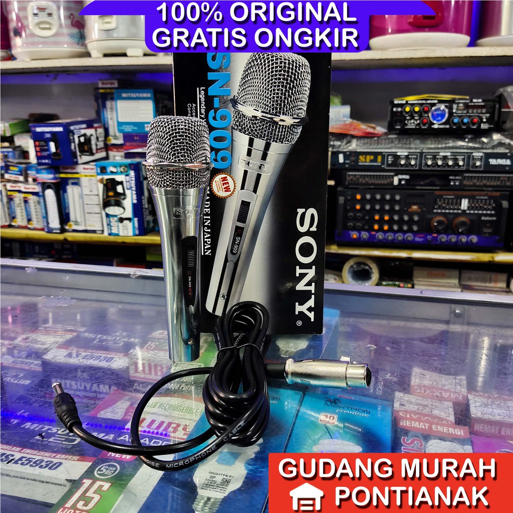 Mic Sony Stainless 909 ORIGINAL ASLI