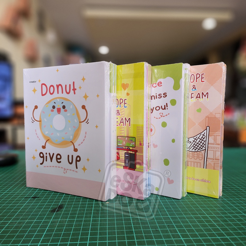 

bib OKEY Buku Tulis 38 Lembar - 10 Pcs / 1pack Buku Sekolah KIKY